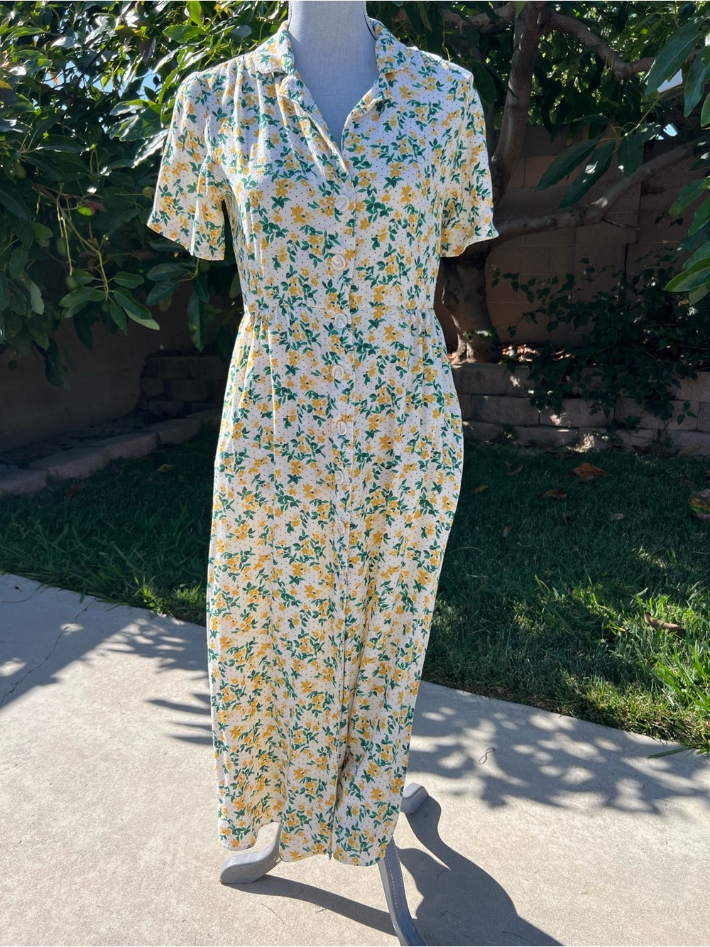 Urban outfitters sunflower maxi dress medium